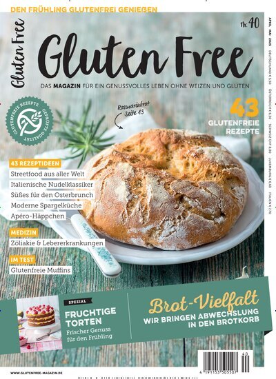 Titelbild der Ausgabe 40/2025 von Gluten Free. Diese Zeitschrift und viele weitere Kochzeitschriften und Backzeitschriften als Abo oder epaper bei United Kiosk online kaufen.