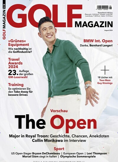 Titelbild der Ausgabe 80/2024 von Golf Magazin. Diese Zeitschrift und viele weitere Sportmagazine als Abo oder epaper bei United Kiosk online kaufen.