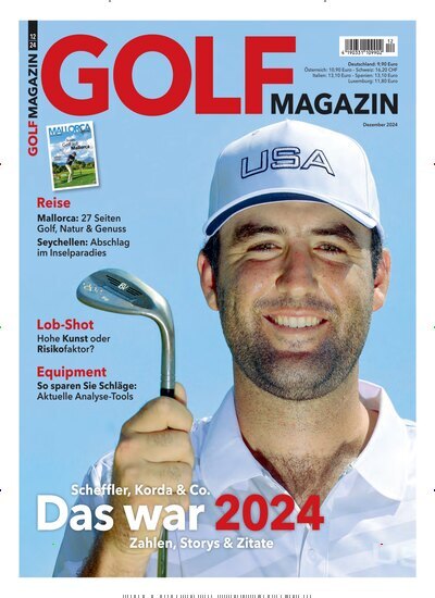 Titelbild der Ausgabe 120/2024 von Golf Magazin. Diese Zeitschrift und viele weitere Sportmagazine als Abo oder epaper bei United Kiosk online kaufen.