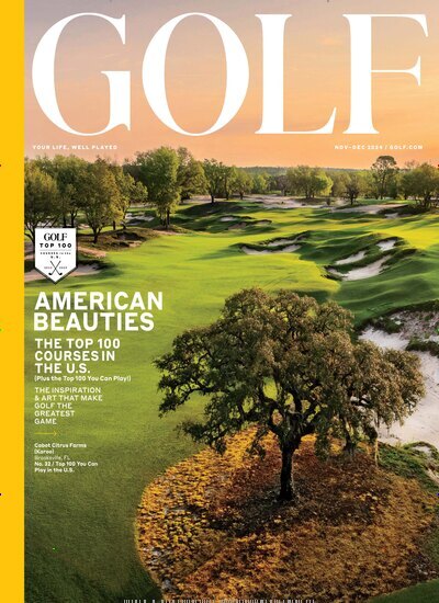 Titelbild der Ausgabe 8/2024 von Golf Magazine USA. Diese Zeitschrift und viele weitere Sportmagazine als Abo oder epaper bei United Kiosk online kaufen.