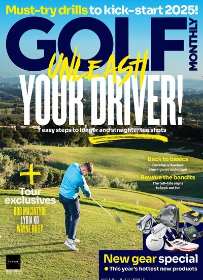 Titelbild der Ausgabe 3/2025 von Golf Monthly. Diese Zeitschrift und viele weitere Sportmagazine als Abo oder epaper bei United Kiosk online kaufen.