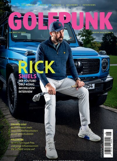 Titelbild der Ausgabe 6/2024 von Golfpunk. Diese Zeitschrift und viele weitere Sportmagazine als Abo oder epaper bei United Kiosk online kaufen.