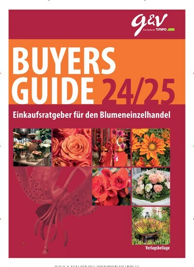 Titelbild der Ausgabe 1/2024 von g&v Gestalten & Verkaufen Buyers Guide. Diese Zeitschrift und viele weitere Naturzeitschriften, Landwirtschaftszeitungen und Umweltmagazine als Abo oder epaper bei United Kiosk online kaufen.