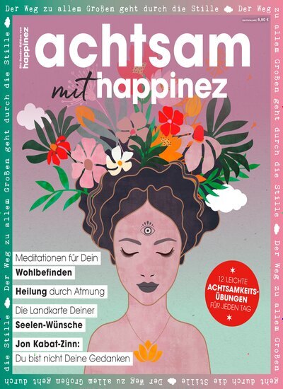 Titelbild der Ausgabe 1/2025 von Happinez Sonderheft. Diese Zeitschrift und viele weitere Frauenzeitschriften als Abo oder epaper bei United Kiosk online kaufen.