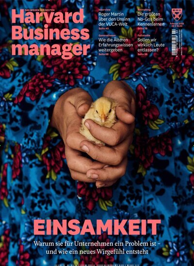 Titelbild der Ausgabe 2/2025 von Harvard Business manager. Diese Zeitschrift und viele weitere Wirtschaftsmagazine und Politikmagazine als Abo oder epaper bei United Kiosk online kaufen.