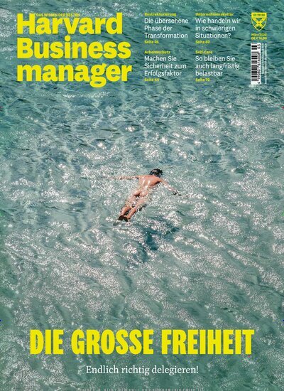 Titelbild der Ausgabe 3/2025 von Harvard Business manager. Diese Zeitschrift und viele weitere Wirtschaftsmagazine und Politikmagazine als Abo oder epaper bei United Kiosk online kaufen.