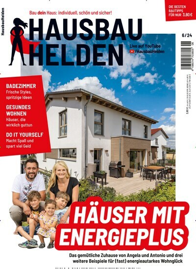 Titelbild der Ausgabe 6/2024 von HausbauHelden. Diese Zeitschrift und viele weitere Gartenzeitschriften und Wohnzeitschriften als Abo oder epaper bei United Kiosk online kaufen.