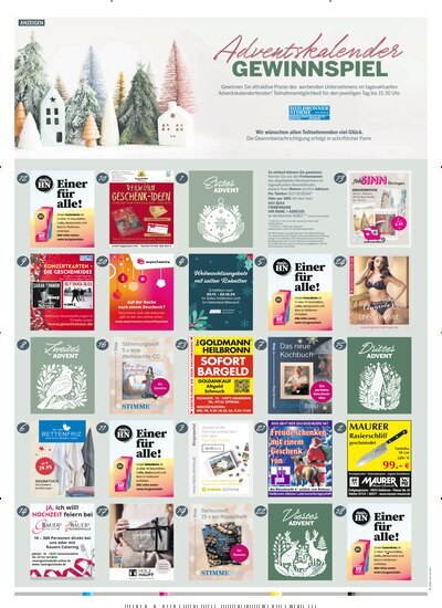 Titelbild der Ausgabe 296/2024 von Heilbronner Stimme Ausgabe Landkreis Nord. Diese Zeitschrift und viele weitere Zeitungsabos als Abo oder epaper bei United Kiosk online kaufen.