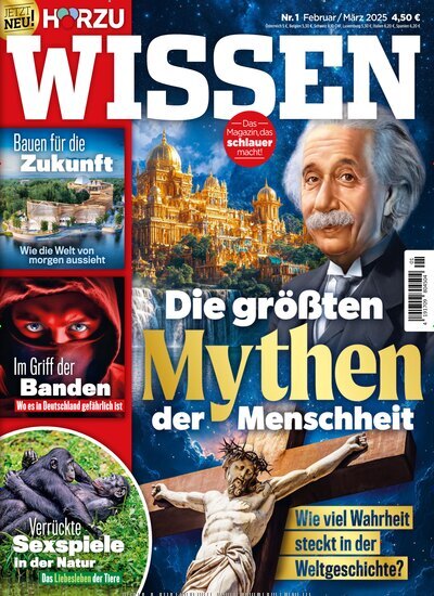 Titelbild der Ausgabe 1/2025 von HÖRZU Wissen. Diese Zeitschrift und viele weitere Reisemagazine, Freizeitmagazine und Wissensmagazine als Abo oder epaper bei United Kiosk online kaufen.