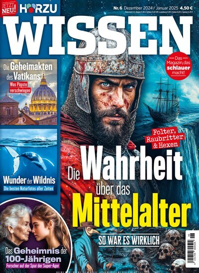 Titelbild der Ausgabe 6/2024 von HÖRZU Wissen. Diese Zeitschrift und viele weitere Reisemagazine, Freizeitmagazine und Wissensmagazine als Abo oder epaper bei United Kiosk online kaufen.