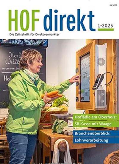 Titelbild der Ausgabe 1/2025 von Hof direkt. Diese Zeitschrift und viele weitere Naturzeitschriften, Landwirtschaftszeitungen und Umweltmagazine als Abo oder epaper bei United Kiosk online kaufen.