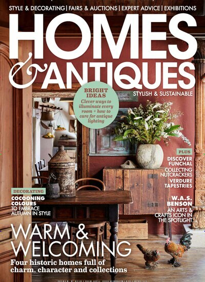 Titelbild der Ausgabe 12/2024 von Homes & Antiques. Diese Zeitschrift und viele weitere Gartenzeitschriften und Wohnzeitschriften als Abo oder epaper bei United Kiosk online kaufen.