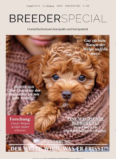 Titelbild der Ausgabe 3/2024 von HundeWelt BREEDERSPECIAL. Diese Zeitschrift und viele weitere Elternzeitschriften und Tierzeitschriften als Abo oder epaper bei United Kiosk online kaufen.