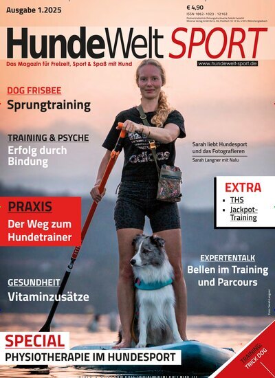 Titelbild der Ausgabe 1/2025 von HundeWelt SPORT. Diese Zeitschrift und viele weitere Elternzeitschriften und Tierzeitschriften als Abo oder epaper bei United Kiosk online kaufen.