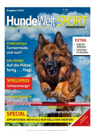 Titelbild der Ausgabe 5/2024 von HundeWelt SPORT. Diese Zeitschrift und viele weitere Elternzeitschriften und Tierzeitschriften als Abo oder epaper bei United Kiosk online kaufen.