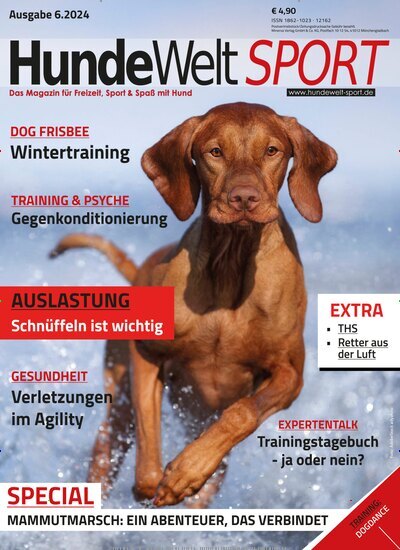 Titelbild der Ausgabe 6/2024 von HundeWelt SPORT. Diese Zeitschrift und viele weitere Elternzeitschriften und Tierzeitschriften als Abo oder epaper bei United Kiosk online kaufen.