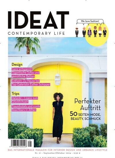 Titelbild der Ausgabe 21/2024 von Ideat deutsche Ausgabe. Diese Zeitschrift und viele weitere Gartenzeitschriften und Wohnzeitschriften als Abo oder epaper bei United Kiosk online kaufen.