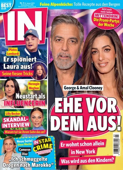 Titelbild der Ausgabe 3/2025 von IN - Leute, Lifestyle, Leben. Diese Zeitschrift und viele weitere Lifestylemagazine und Peoplemagazine als Abo oder epaper bei United Kiosk online kaufen.