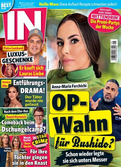 Titelbild der Ausgabe 5/2025 von IN - Leute, Lifestyle, Leben. Diese Zeitschrift und viele weitere Lifestylemagazine und Peoplemagazine als Abo oder epaper bei United Kiosk online kaufen.