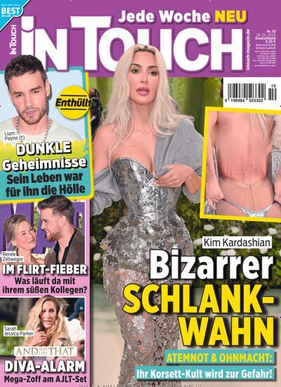 Titelbild der Ausgabe 10/2025 von In Touch. Diese Zeitschrift und viele weitere Lifestylemagazine und Peoplemagazine als Abo oder epaper bei United Kiosk online kaufen.