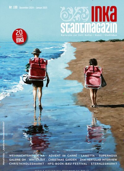 Titelbild der Ausgabe 188/2024 von INKA Stadtmagazin. Diese Zeitschrift und viele weitere Lifestylemagazine und Peoplemagazine als Abo oder epaper bei United Kiosk online kaufen.