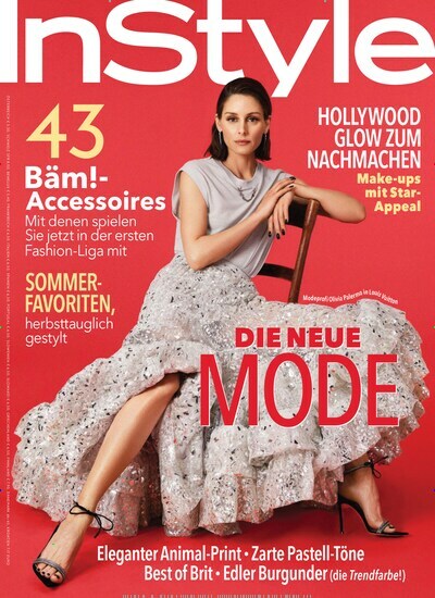 Titelbild der Ausgabe 9/2024 von InStyle. Diese Zeitschrift und viele weitere Modemagazine und DIY-Magazine als Abo oder epaper bei United Kiosk online kaufen.