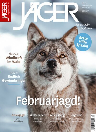 Titelbild der Ausgabe 2/2025 von Jäger. Diese Zeitschrift und viele weitere Sportmagazine als Abo oder epaper bei United Kiosk online kaufen.