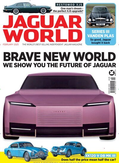 Titelbild der Ausgabe 15/2024 von Jaguar World Monthly. Diese Zeitschrift und viele weitere Automagazine und Motorradzeitschriften als Abo oder epaper bei United Kiosk online kaufen.