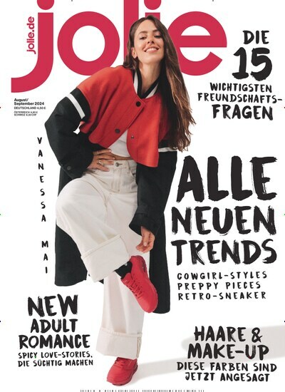 Titelbild der Ausgabe 5/2024 von Jolie. Diese Zeitschrift und viele weitere Frauenzeitschriften als Abo oder epaper bei United Kiosk online kaufen.