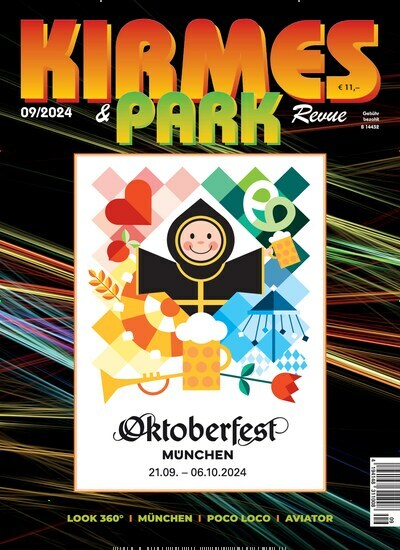 Titelbild der Ausgabe 9/2024 von Kirmes & Park Revue. Diese Zeitschrift und viele weitere Freizeit-Fachmagazine und Hobby-Fachzeitschriften als Abo oder epaper bei United Kiosk online kaufen.