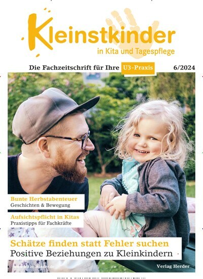 Titelbild der Ausgabe 6/2024 von Kleinstkinder in Kita und Tagespflege. Diese Zeitschrift und viele weitere Zeitschriften für Pädagogik als Abo oder epaper bei United Kiosk online kaufen.