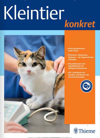 Titelbild der Ausgabe 4/2024 von Kleintier konkret. Zeitschriften als Abo oder epaper bei United Kiosk online kaufen.