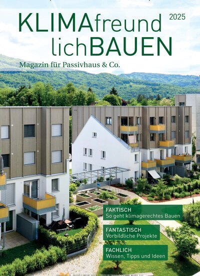 Titelbild der Ausgabe 1/2025 von KLIMAfreundlich Bauen. Diese Zeitschrift und viele weitere Gartenzeitschriften und Wohnzeitschriften als Abo oder epaper bei United Kiosk online kaufen.