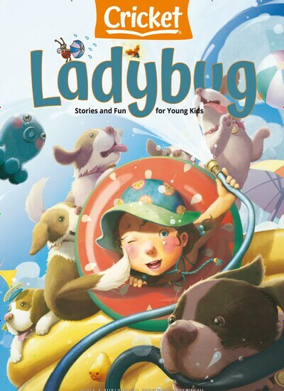 Titelbild der Ausgabe 7/2024 von Ladybug Stories, Poems, and Songs Magazine for Young Kids and Children. Diese Zeitschrift und viele weitere Jugendzeitschriften und Kinderzeitschriften als Abo oder epaper bei United Kiosk online kaufen.