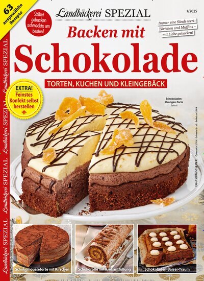 Titelbild der Ausgabe 1/2025 von Landbäckerei Spezial. Diese Zeitschrift und viele weitere Kochzeitschriften und Backzeitschriften als Abo oder epaper bei United Kiosk online kaufen.