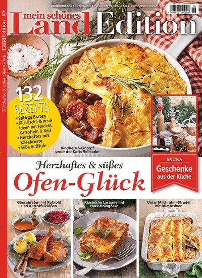 Titelbild der Ausgabe 6/2024 von LandEdition. Diese Zeitschrift und viele weitere Gartenzeitschriften und Wohnzeitschriften als Abo oder epaper bei United Kiosk online kaufen.