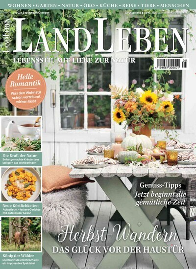 Titelbild der Ausgabe 5/2024 von LandLeben. Diese Zeitschrift und viele weitere Gartenzeitschriften und Wohnzeitschriften als Abo oder epaper bei United Kiosk online kaufen.