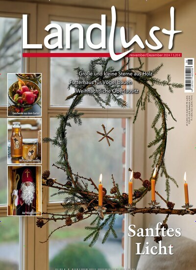 Titelbild der Ausgabe 6/2024 von Landlust. Diese Zeitschrift und viele weitere Gartenzeitschriften und Wohnzeitschriften als Abo oder epaper bei United Kiosk online kaufen.