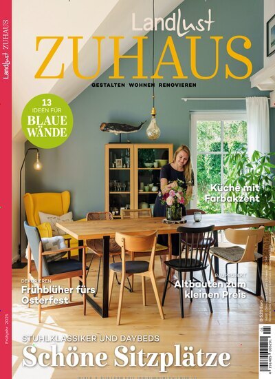 Titelbild der Ausgabe 1/2025 von Landlust Zuhaus. Diese Zeitschrift und viele weitere Gartenzeitschriften und Wohnzeitschriften als Abo oder epaper bei United Kiosk online kaufen.