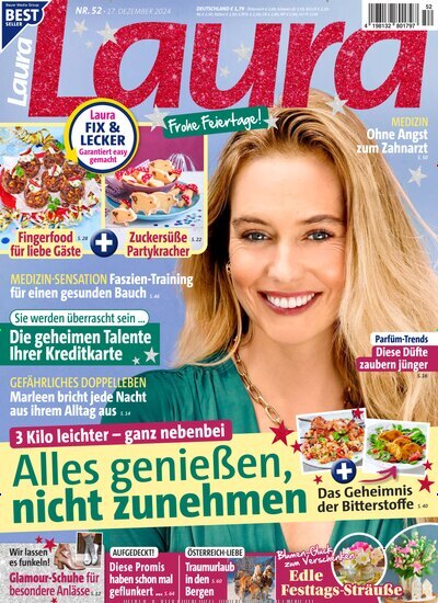 Titelbild der Ausgabe 52/2024 von Laura. Diese Zeitschrift und viele weitere Frauenzeitschriften als Abo oder epaper bei United Kiosk online kaufen.