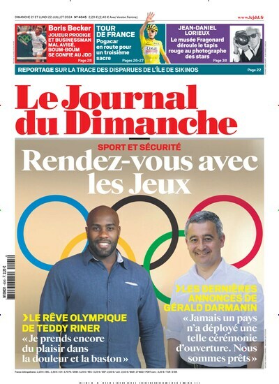 Titelbild der Ausgabe 45/2024 von Le Journal du Dimanche. Diese Zeitschrift und viele weitere Wirtschaftsmagazine und Politikmagazine als Abo oder epaper bei United Kiosk online kaufen.