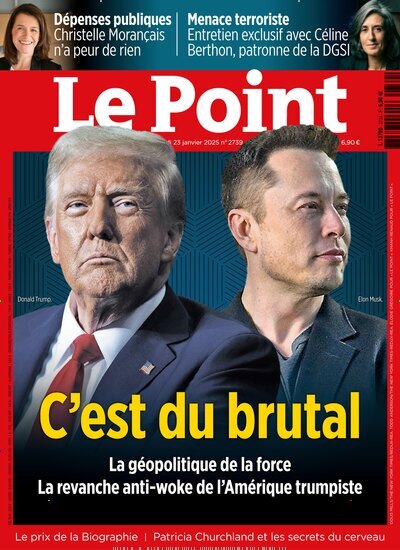 Titelbild der Ausgabe 4/2025 von Le Point. Diese Zeitschrift und viele weitere Wirtschaftsmagazine und Politikmagazine als Abo oder epaper bei United Kiosk online kaufen.