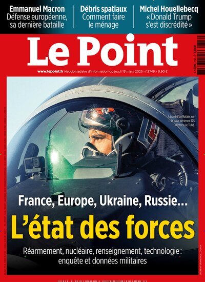 Titelbild der Ausgabe 11/2025 von Le Point. Diese Zeitschrift und viele weitere Wirtschaftsmagazine und Politikmagazine als Abo oder epaper bei United Kiosk online kaufen.