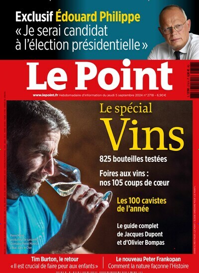 Titelbild der Ausgabe 718/2024 von Le Point. Diese Zeitschrift und viele weitere Wirtschaftsmagazine und Politikmagazine als Abo oder epaper bei United Kiosk online kaufen.