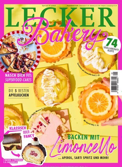 Titelbild der Ausgabe 1/2025 von Lecker Special. Diese Zeitschrift und viele weitere Kochzeitschriften und Backzeitschriften als Abo oder epaper bei United Kiosk online kaufen.