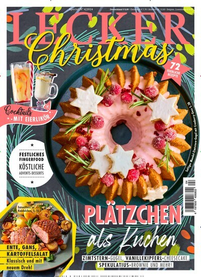 Titelbild der Ausgabe 4/2024 von Lecker Special. Diese Zeitschrift und viele weitere Kochzeitschriften und Backzeitschriften als Abo oder epaper bei United Kiosk online kaufen.