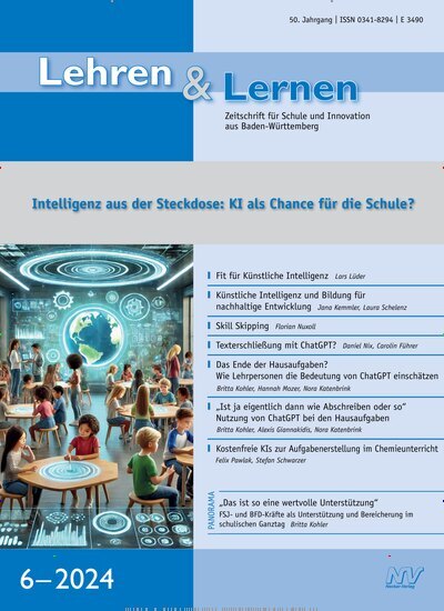 Titelbild der Ausgabe 6/2024 von Lehren & Lernen. Diese Zeitschrift und viele weitere Zeitschriften für Pädagogik als Abo oder epaper bei United Kiosk online kaufen.