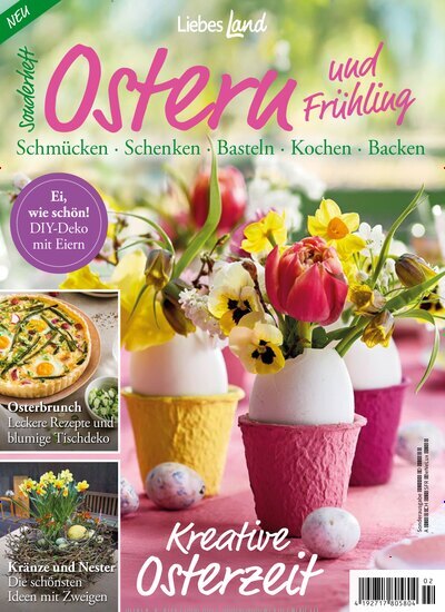 Titelbild der Ausgabe 2/2025 von Liebes Land Sonderheft. Diese Zeitschrift und viele weitere Gartenzeitschriften und Wohnzeitschriften als Abo oder epaper bei United Kiosk online kaufen.