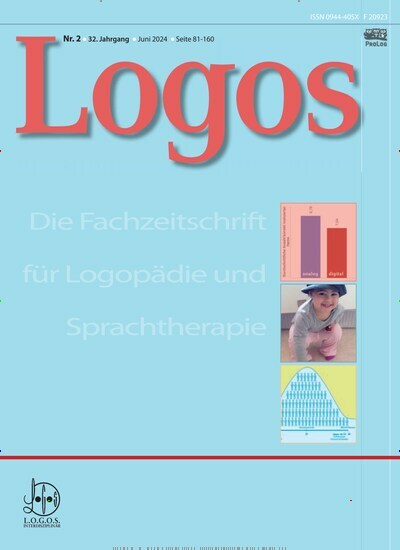 Titelbild der Ausgabe 2/2024 von Logos. Diese Zeitschrift und viele weitere Zeitschriften für Pädagogik als Abo oder epaper bei United Kiosk online kaufen.