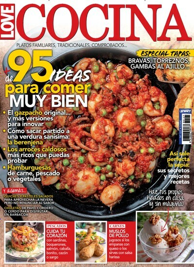 Titelbild der Ausgabe 127/2024 von Love Cocina. Diese Zeitschrift und viele weitere Kochzeitschriften und Backzeitschriften als Abo oder epaper bei United Kiosk online kaufen.